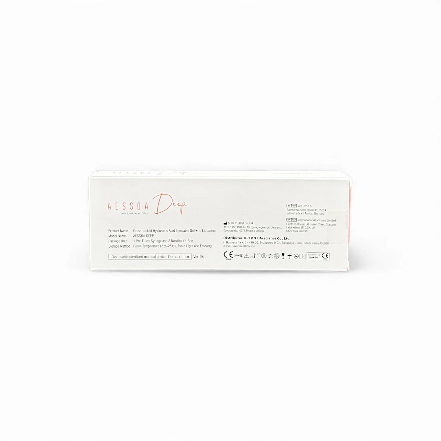 Aessoa Deep Lidocaine 1 x 1ml
