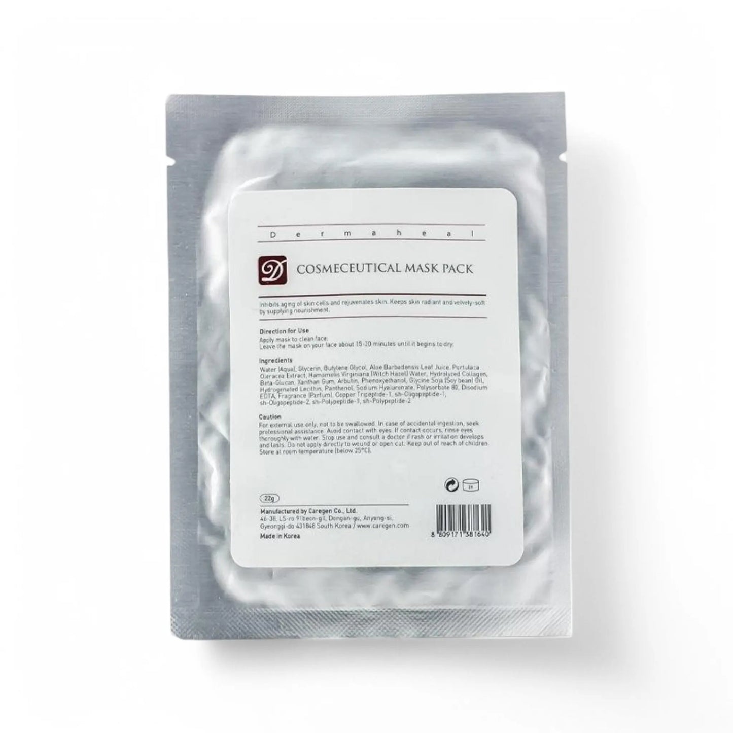 Dermaheal Cosmeceutical Mask Pack 22g Dermaheal
