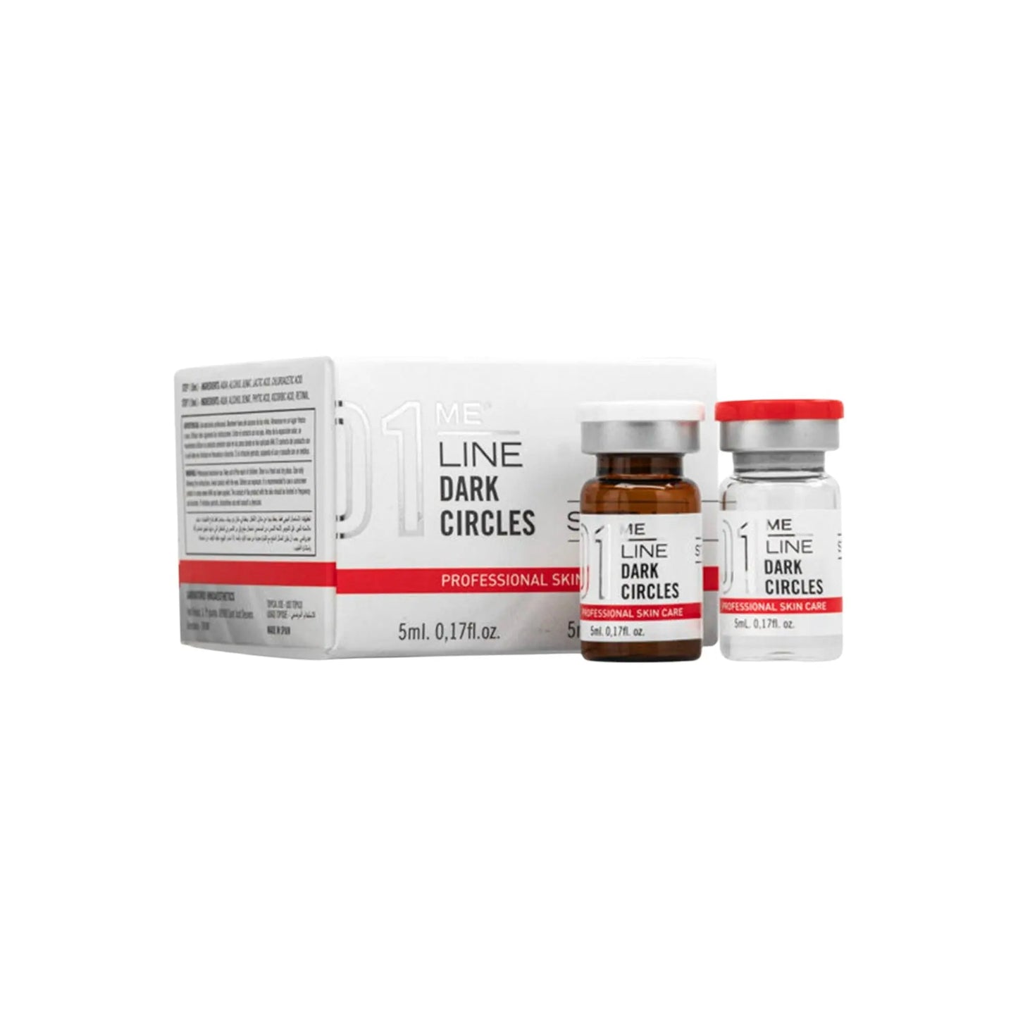 MeLine 01 Dark Cirkles step 1 & step 2 5ml
