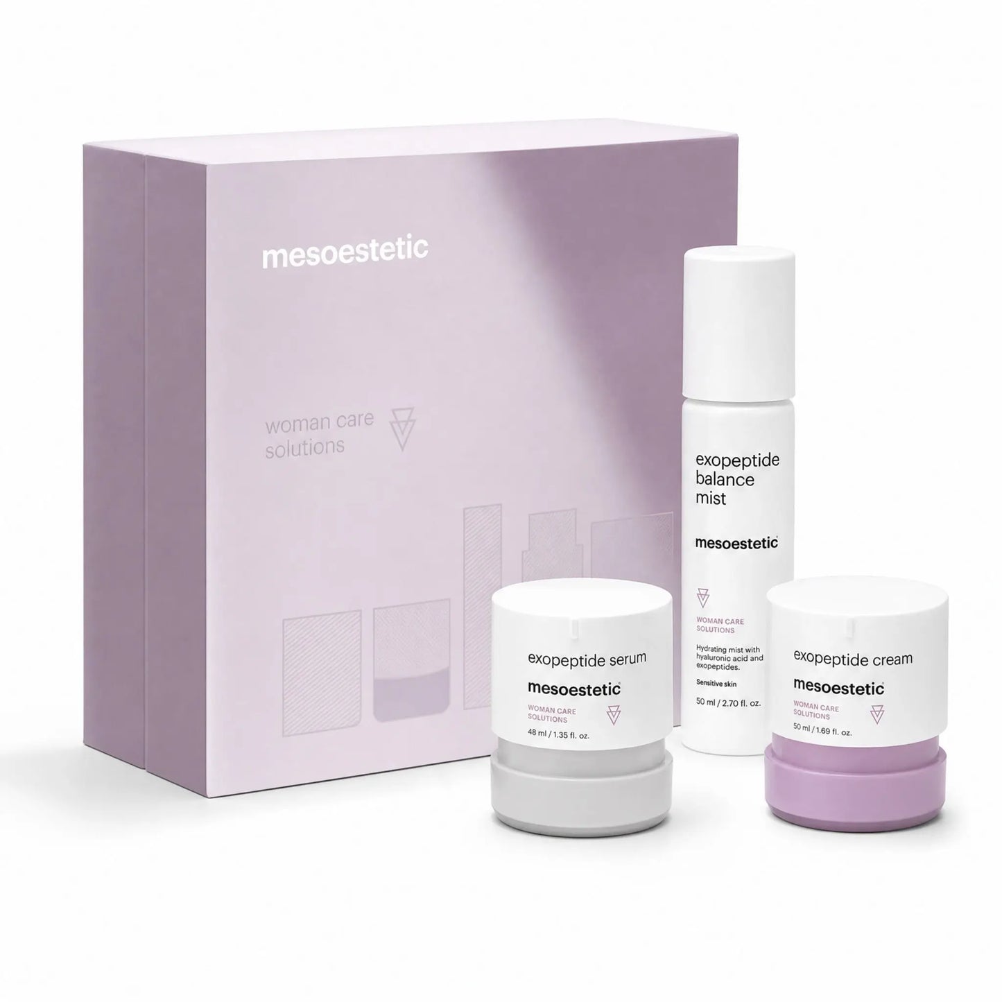 Mesoestetic Exopeptide Woman Care Pack - 3 Produkte