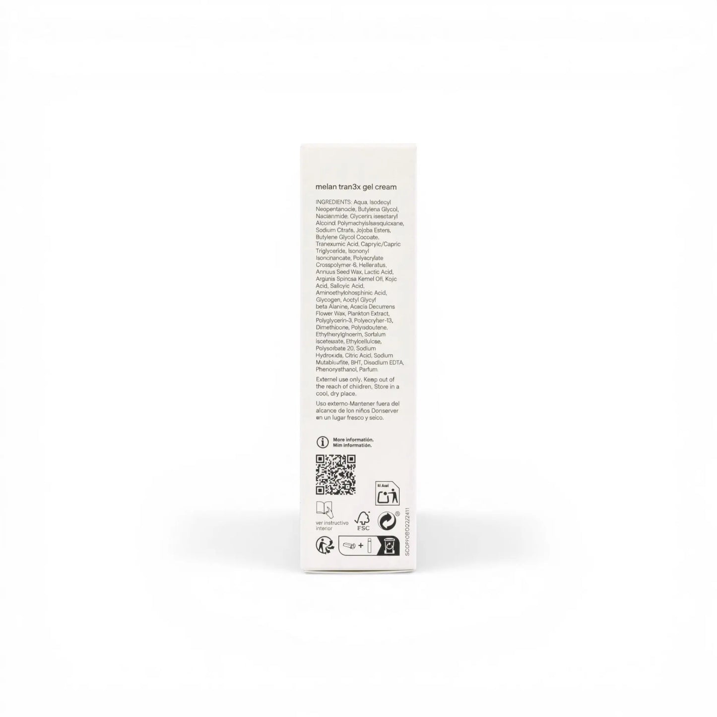 Mesoestetic Melan Tran3x Gel Cream 50ml