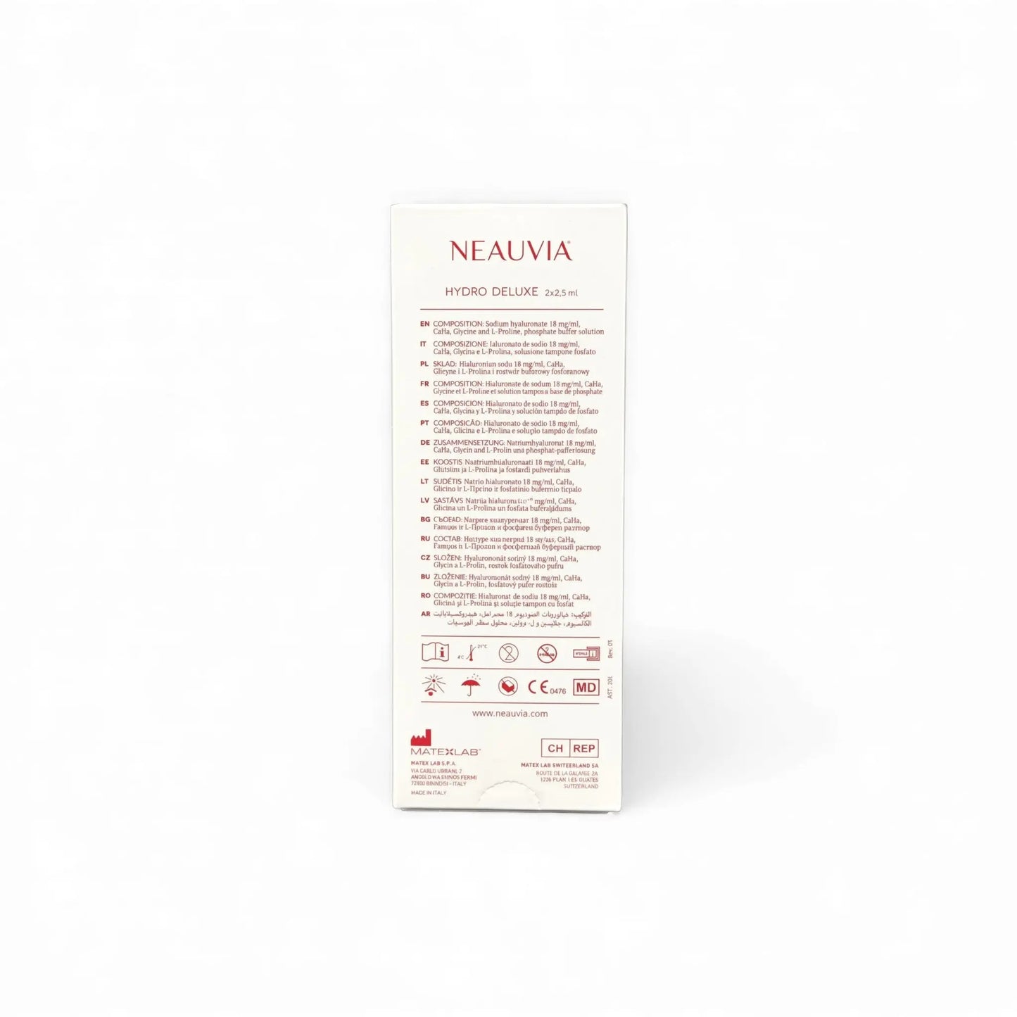 Neauvia Hydro Deluxe 2 x 2,5ml