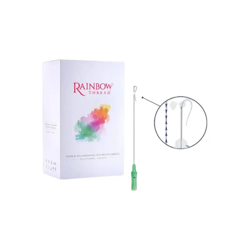 Rainbow Thread Heart Lift. COG 19G/100/185