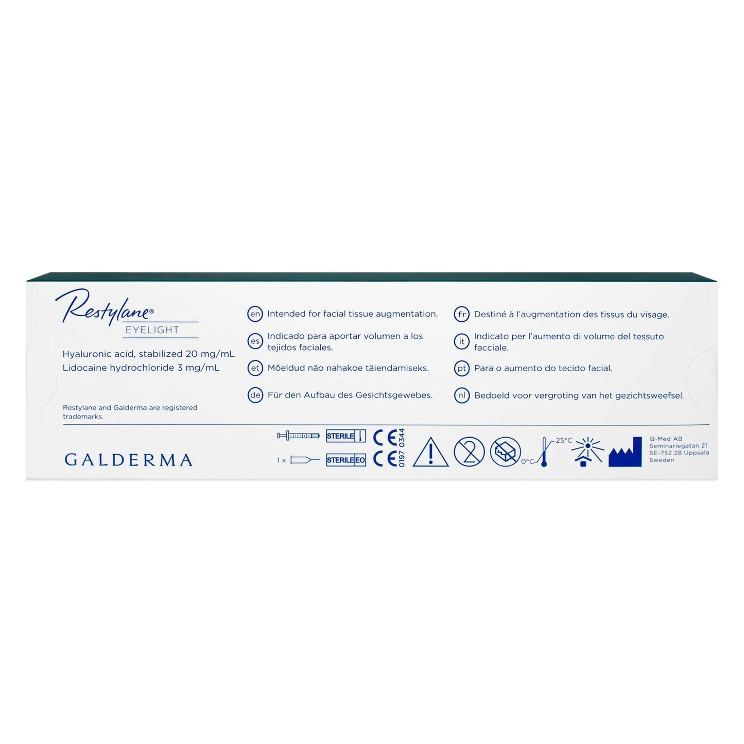 Restylane Eyelight Lidocaine 0,5ml Restylane