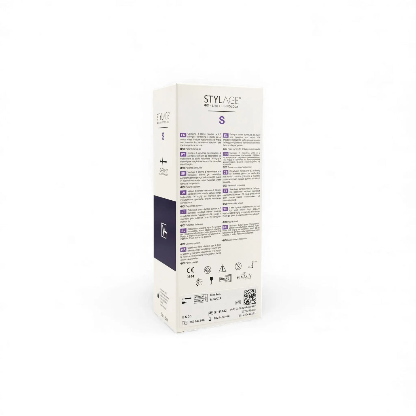 Stylage Bi-Soft S 2 x 0,8ml