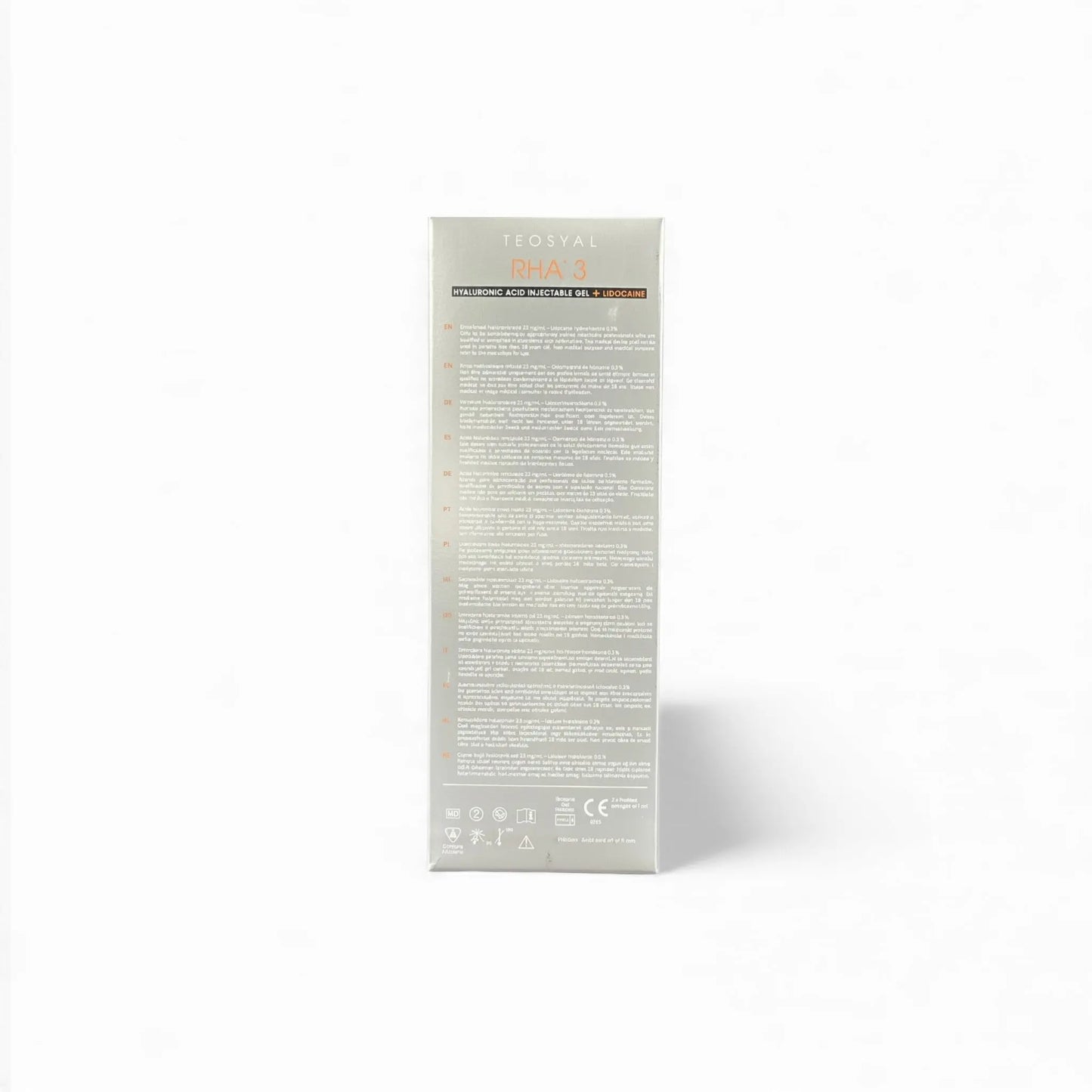 Teosyal RHA 3 Lidocaine 2 x 1ml