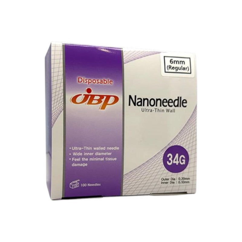 JBP Nanoneedle 34G x 6mm