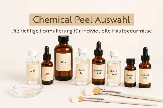 Chemische Peeling-Strategien: Die passende Formulierung für unterschiedliche Hautbedürfnisse