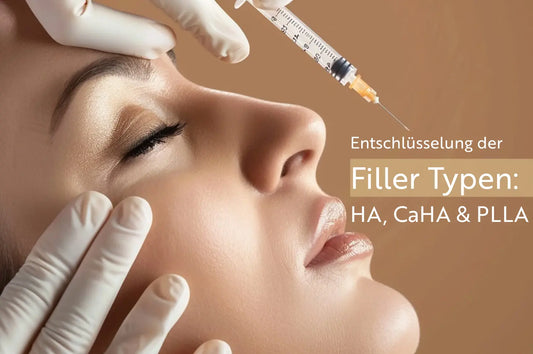 Entschlüsselung der Dermal Filler Typen: HA, CaHA & PLLA – Unterschiede, Wirkung & Produktempfehlungen