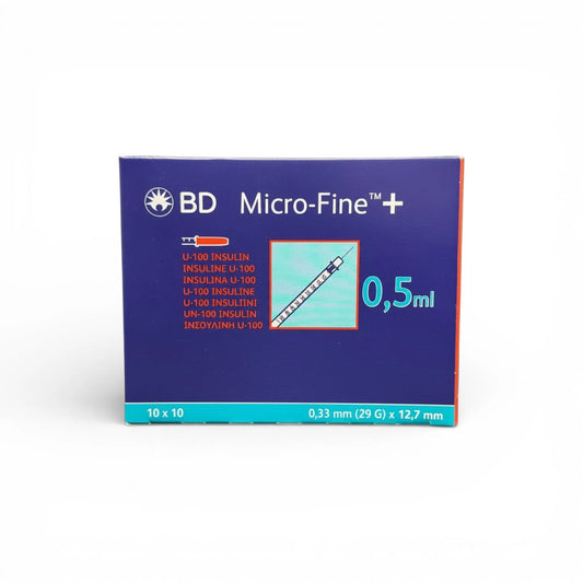 BD Micro-Fine+ Penkanyle 0,5ml 29G - 100 Stk. 