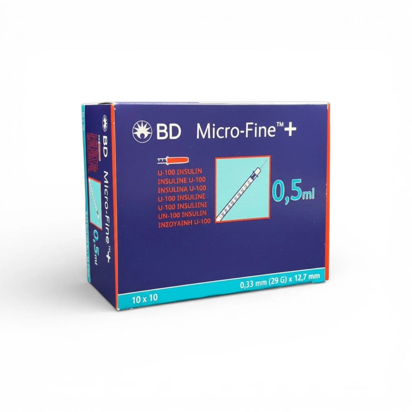 BD Micro-Fine+ Penkanyle 0,5ml 29G - 100 Stk. 