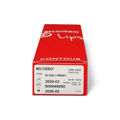 Belotero Lips Contour Lidocaine 1 x 0,6ml 