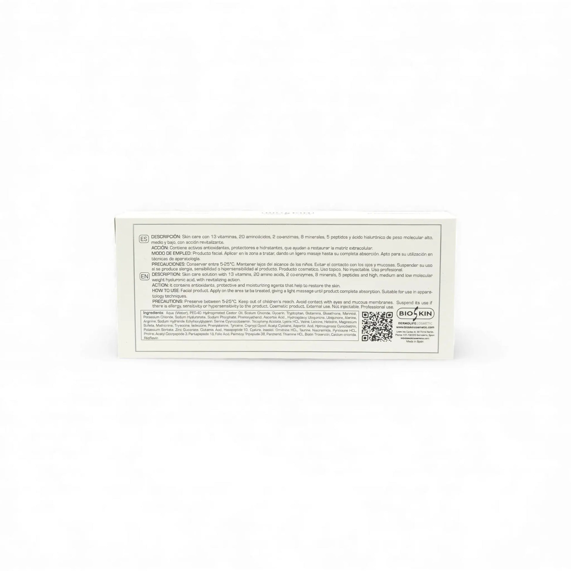 BioSkin BSK1 Multipetides HA 5 x 10ml 