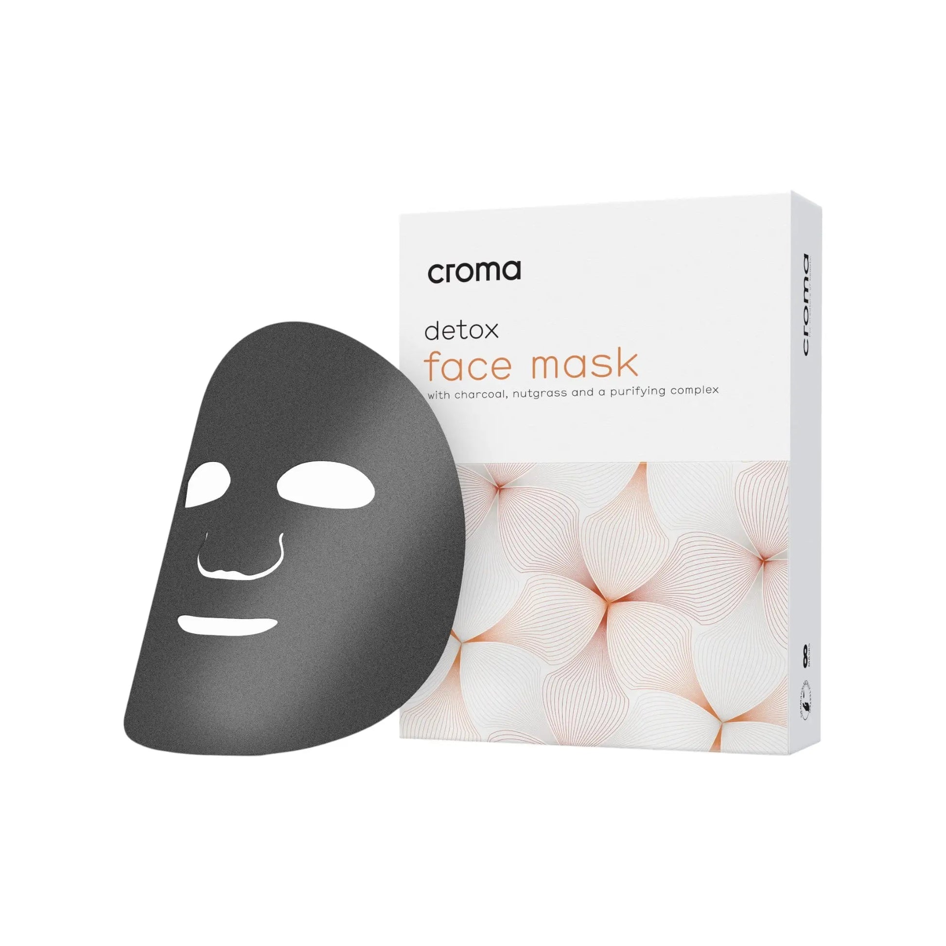 Croma Detox Face Mask 8 Stk. 