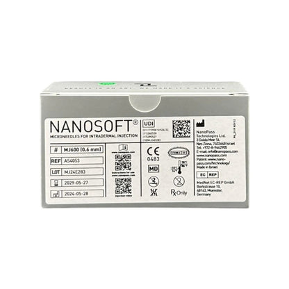 Fillmed Nanosoft Microneedles 30 x 0,6mm 