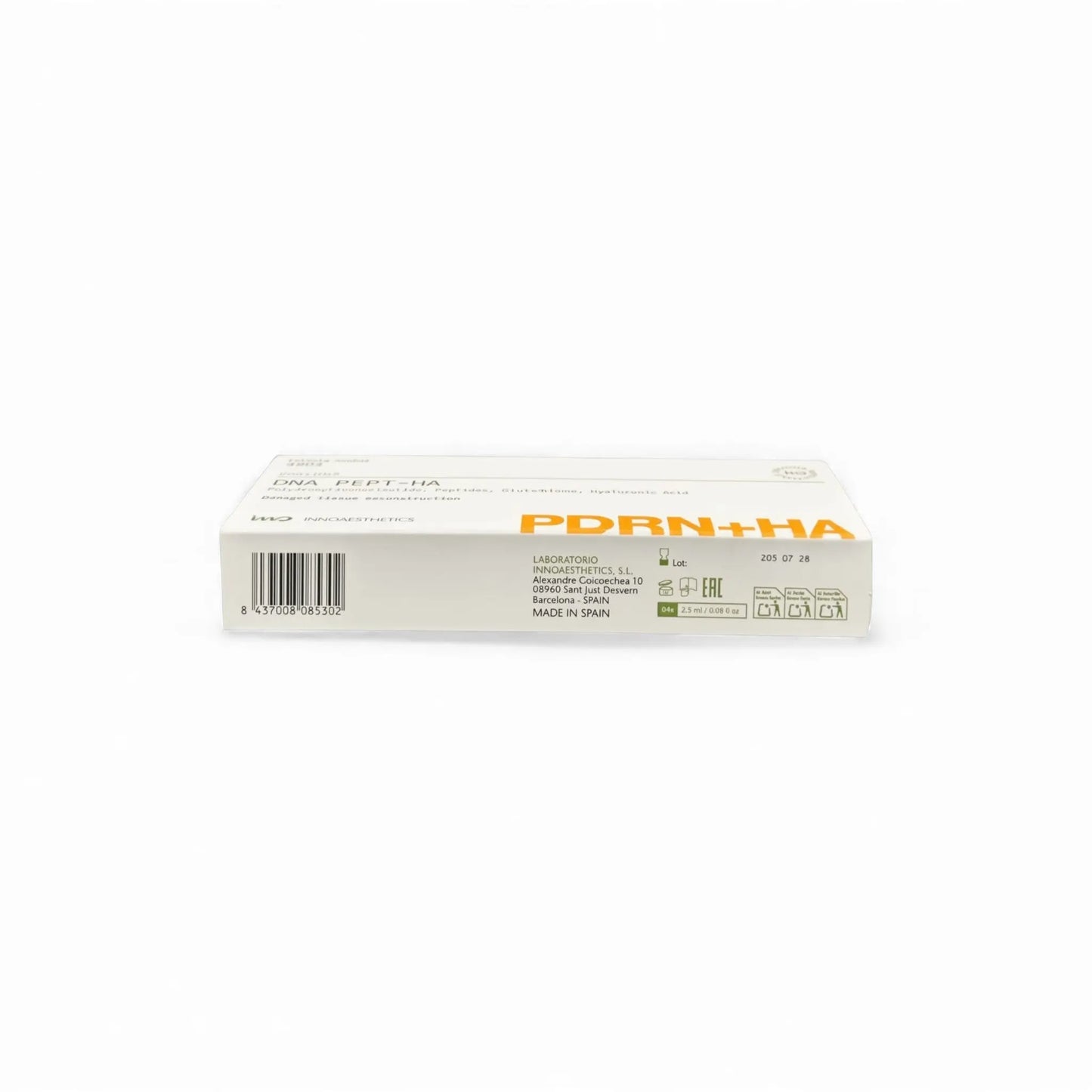 Innoaesthetics Dna Pept-Ha 4 x 2,5ml (TDS) 