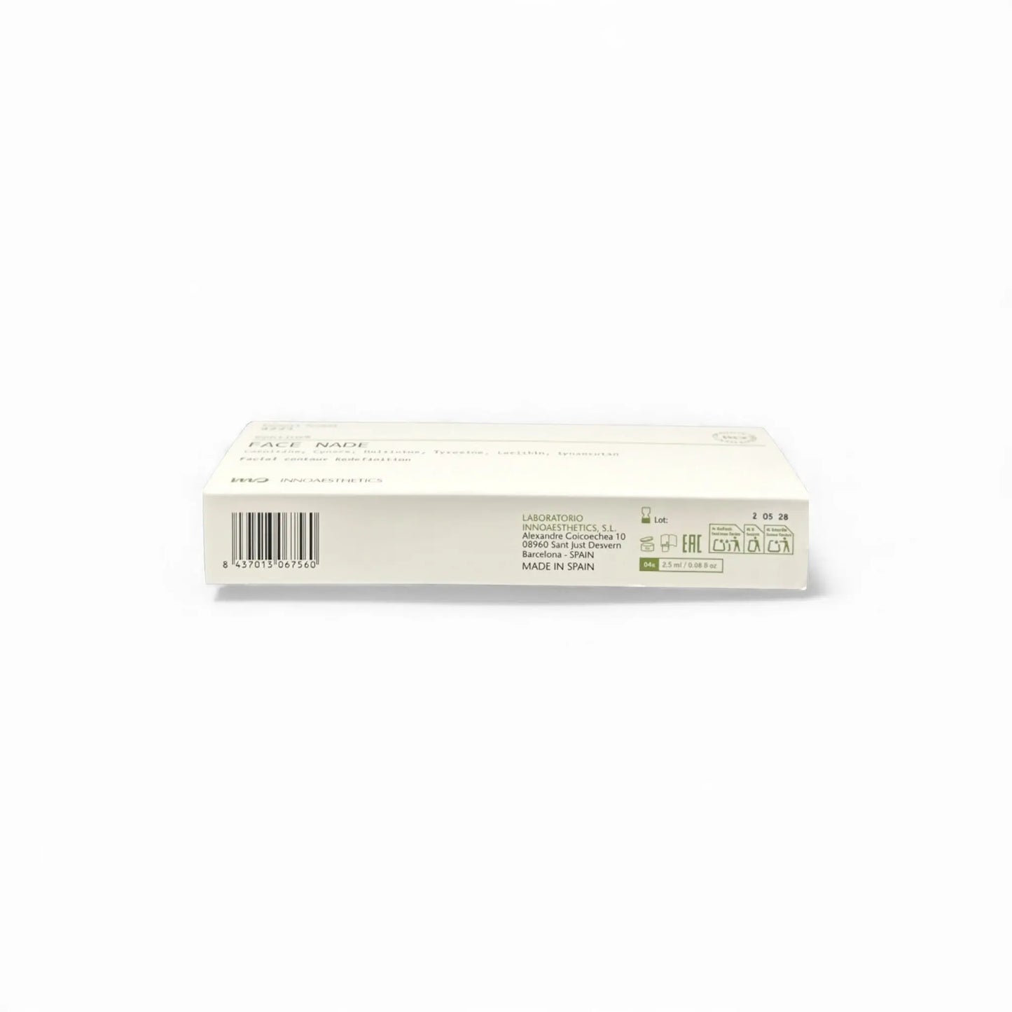 Innoaesthetics Face Nade 4 x 2,5ml (TDS) 