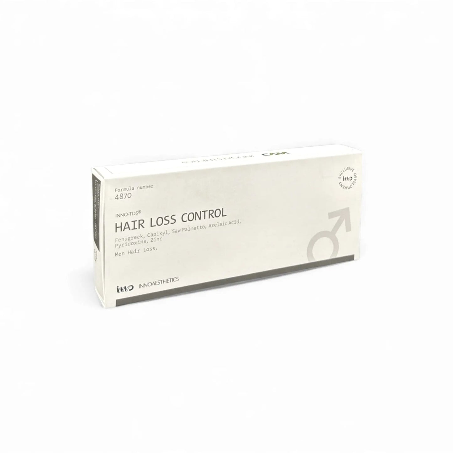 Innoaesthetics Hair Loss Control 4 x 2,5ml (TDS) 