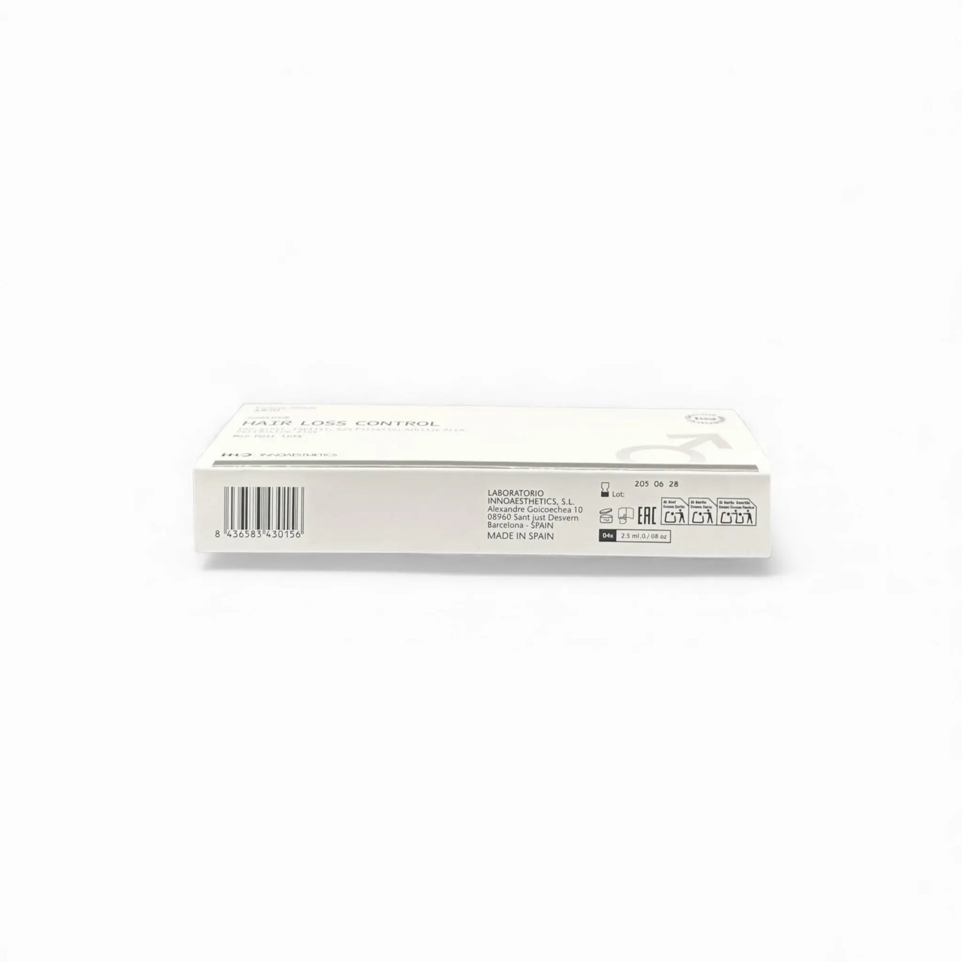 Innoaesthetics Hair Loss Control 4 x 2,5ml (TDS) 