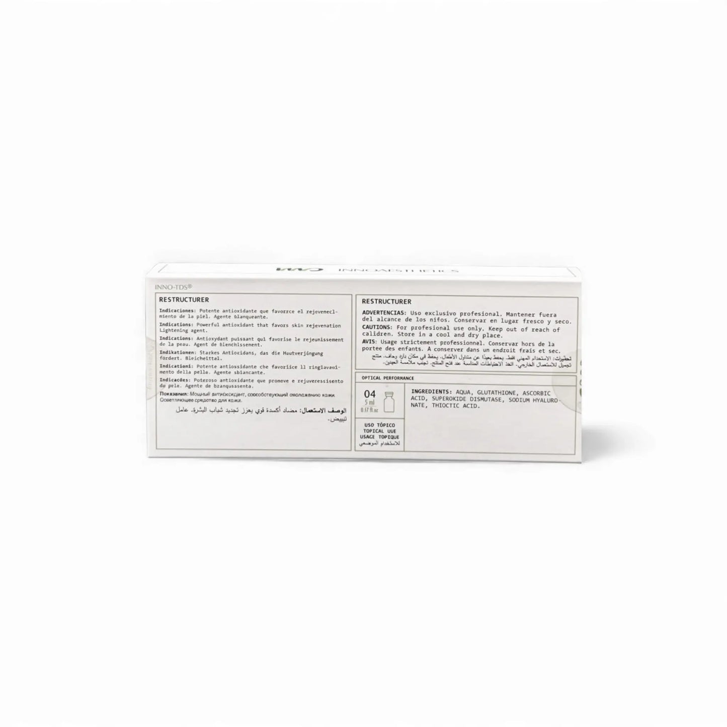 Innoaesthetics Restructurer 4 x 5ml (TDS) 