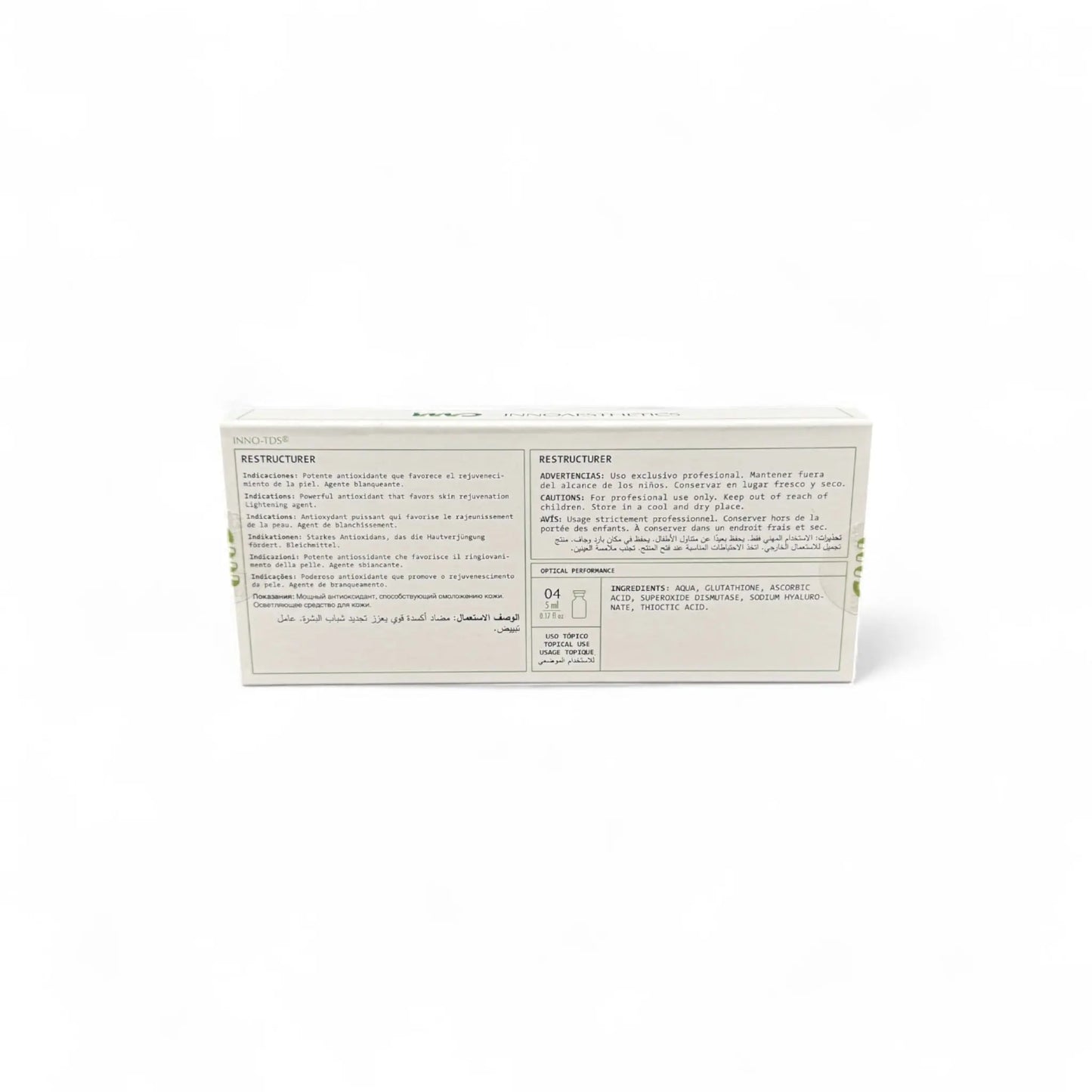 Innoaesthetics Restructurer 5ml (TDS) Innoaesthetics