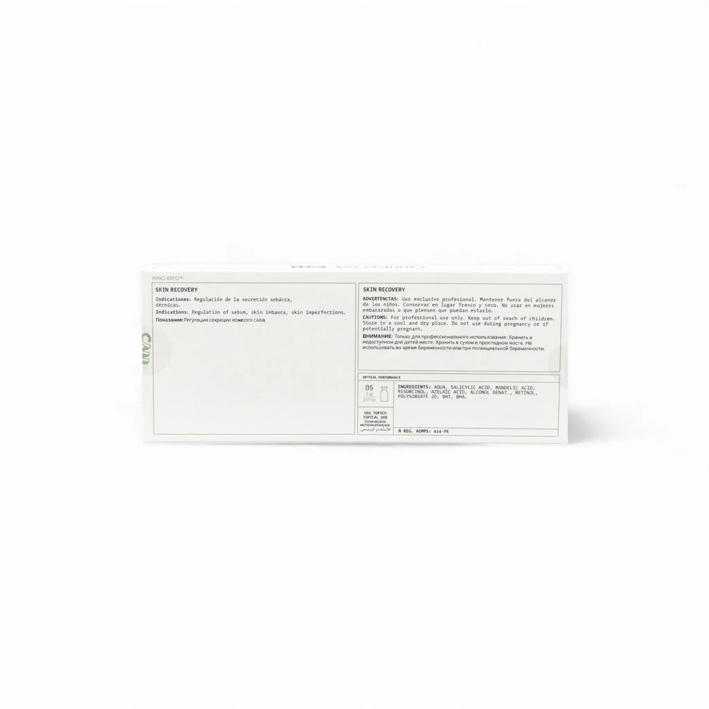 Innoaesthetics Skin Recovery 5 x 5ml (EXFO) 