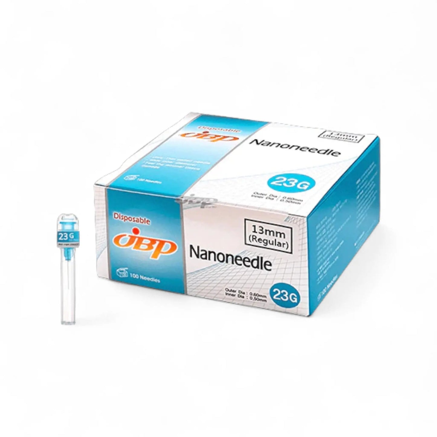 JBP Nanoneedle 23G x 13mm 