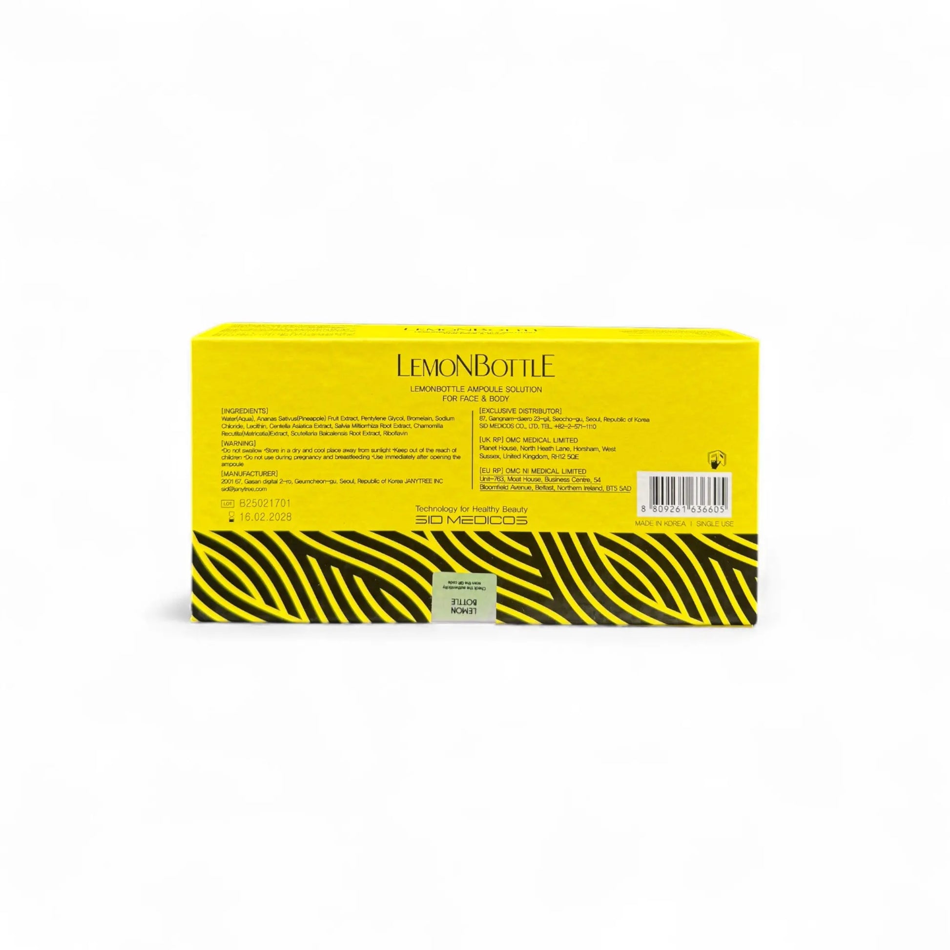 Lemonbottle Ampoule Solution 10ml Lemonbottle
