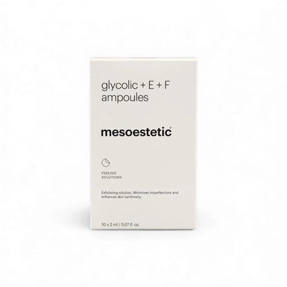 Mesoestetic Glycolic + E + F Ampoules 10 x 2ml 