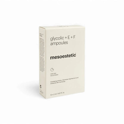 Mesoestetic Glycolic + E + F Ampoules 10 x 2ml 