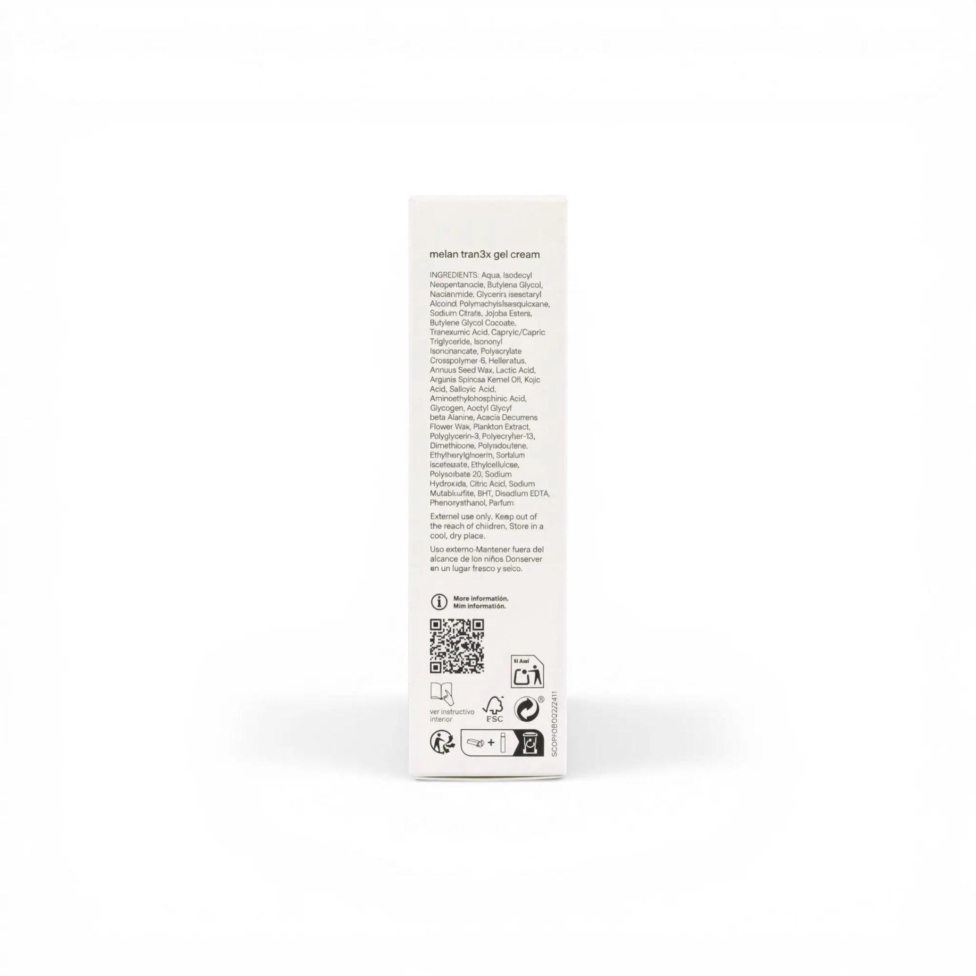 Mesoestetic Melan Tran3x Gel Cream 50ml 