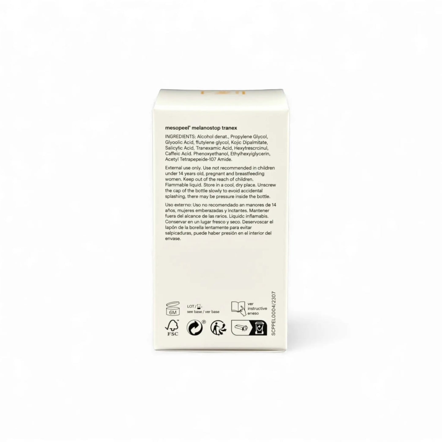 Mesoestetic Mesopeel Melanostop Tranex 50ml 