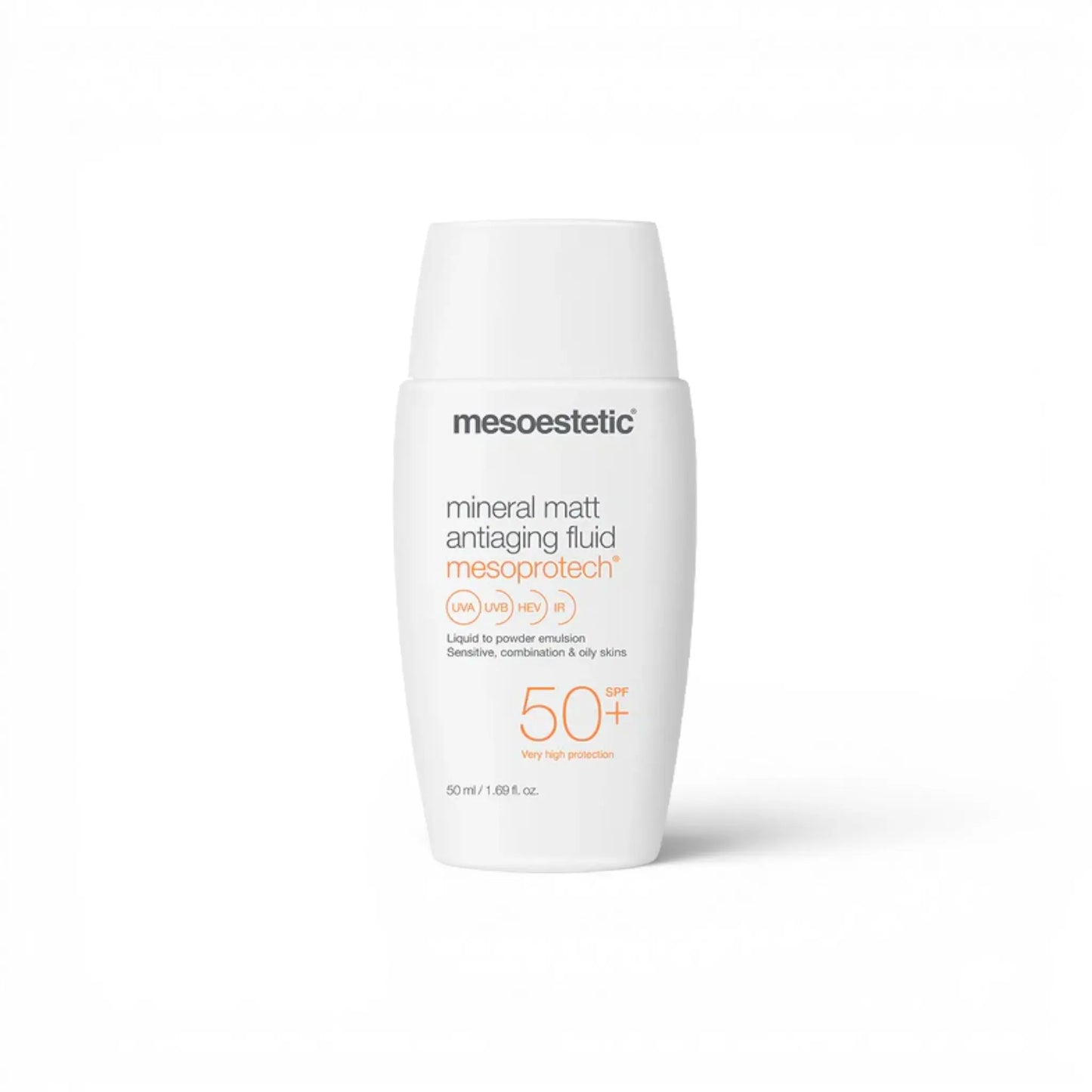 Mesoestetic Mineral Matt Antiaging Fluid SPF 50+ 1 × 50 ml
