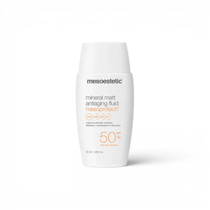 Mesoestetic Mineral Matt Antiaging Fluid SPF 50+ 1 × 50 ml