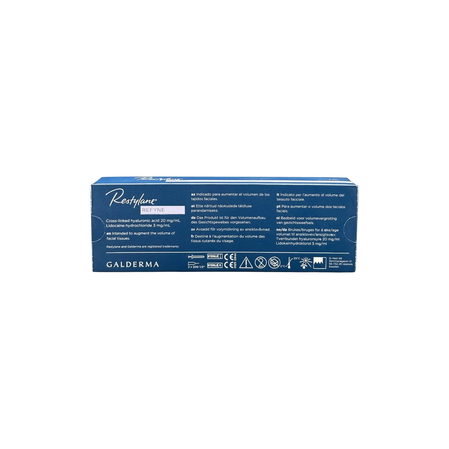 Restylane Refyne Lidocaine 1 x 1ml 