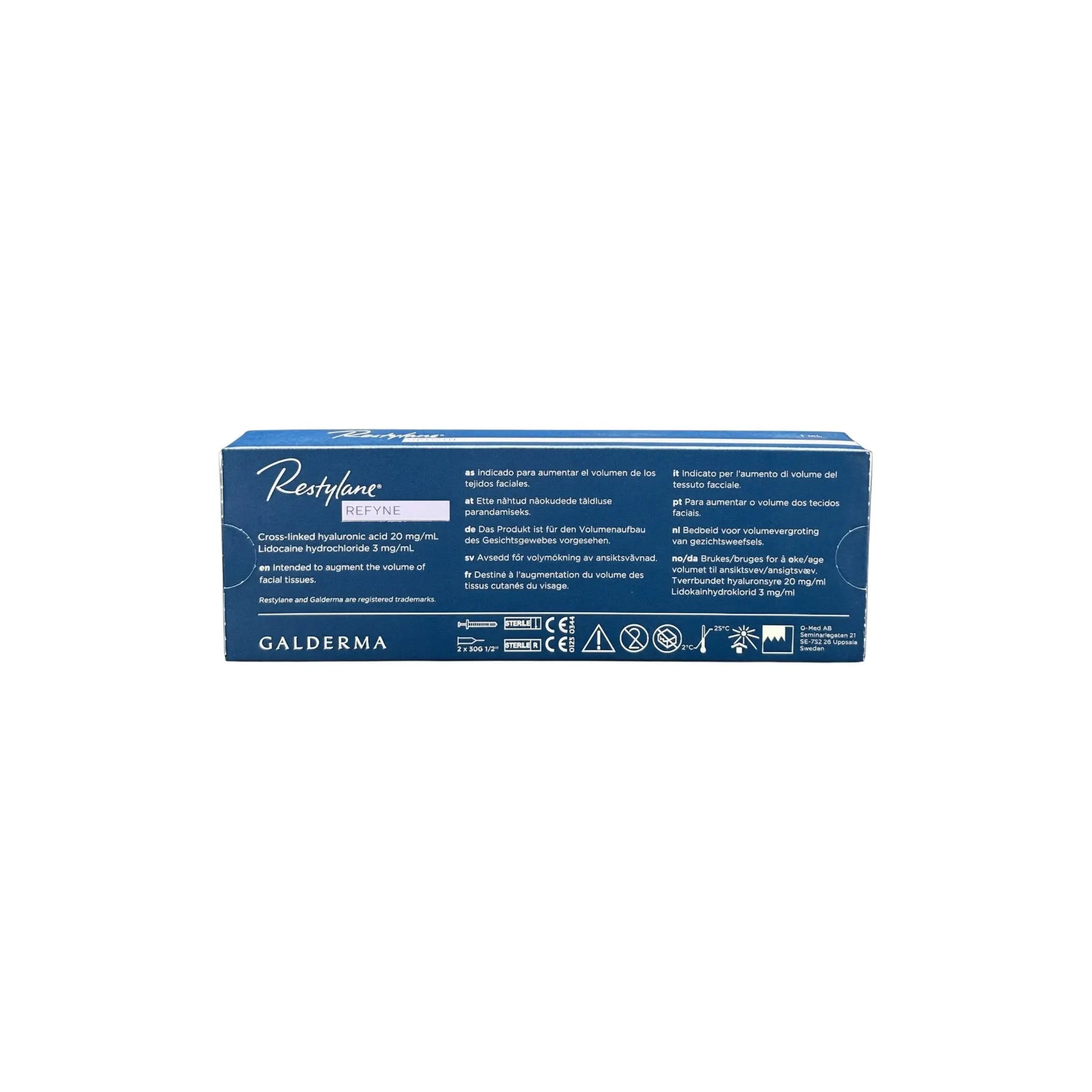 Restylane Refyne Lidocaine 1 x 1ml 