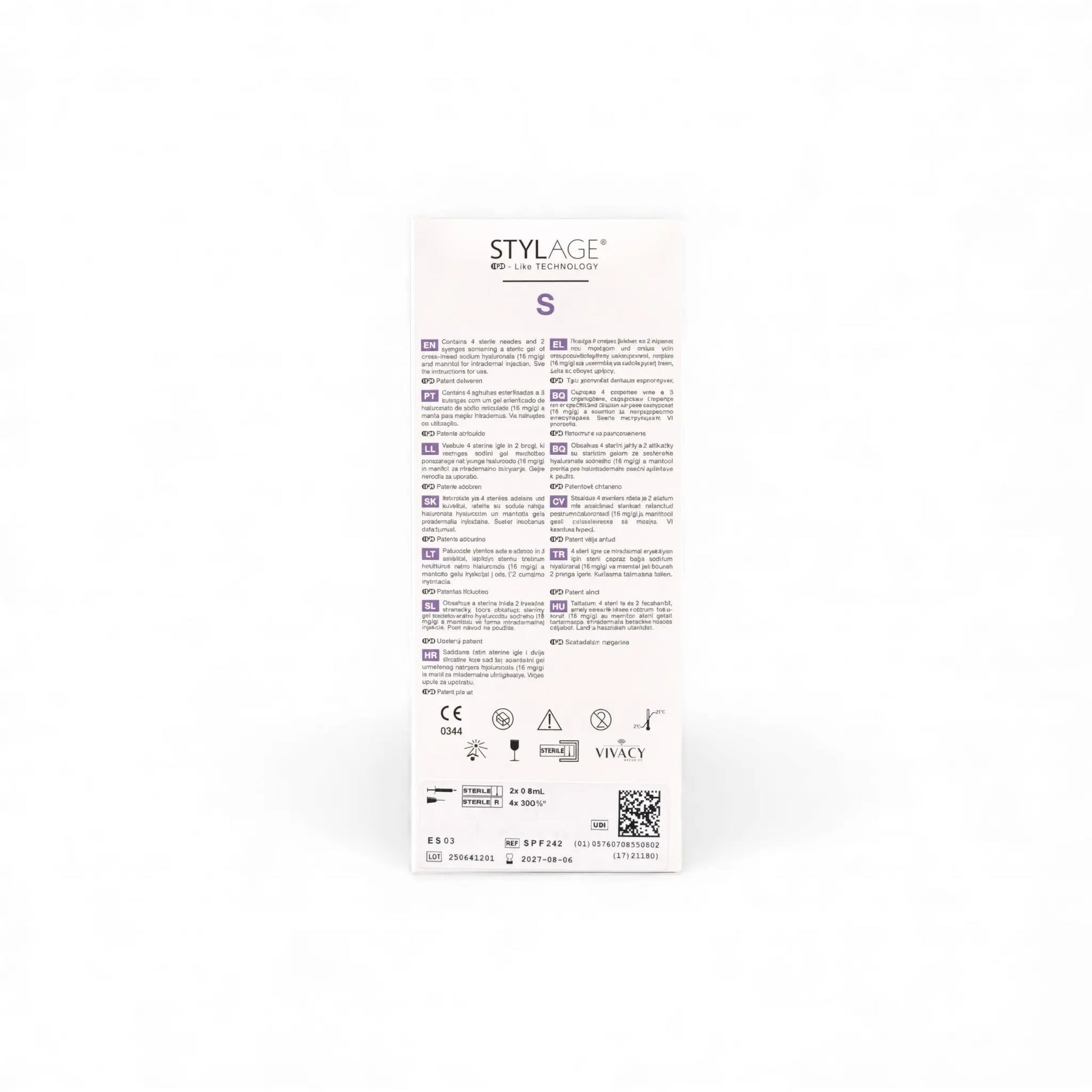 Stylage Bi-Soft S 2 x 0,8ml 