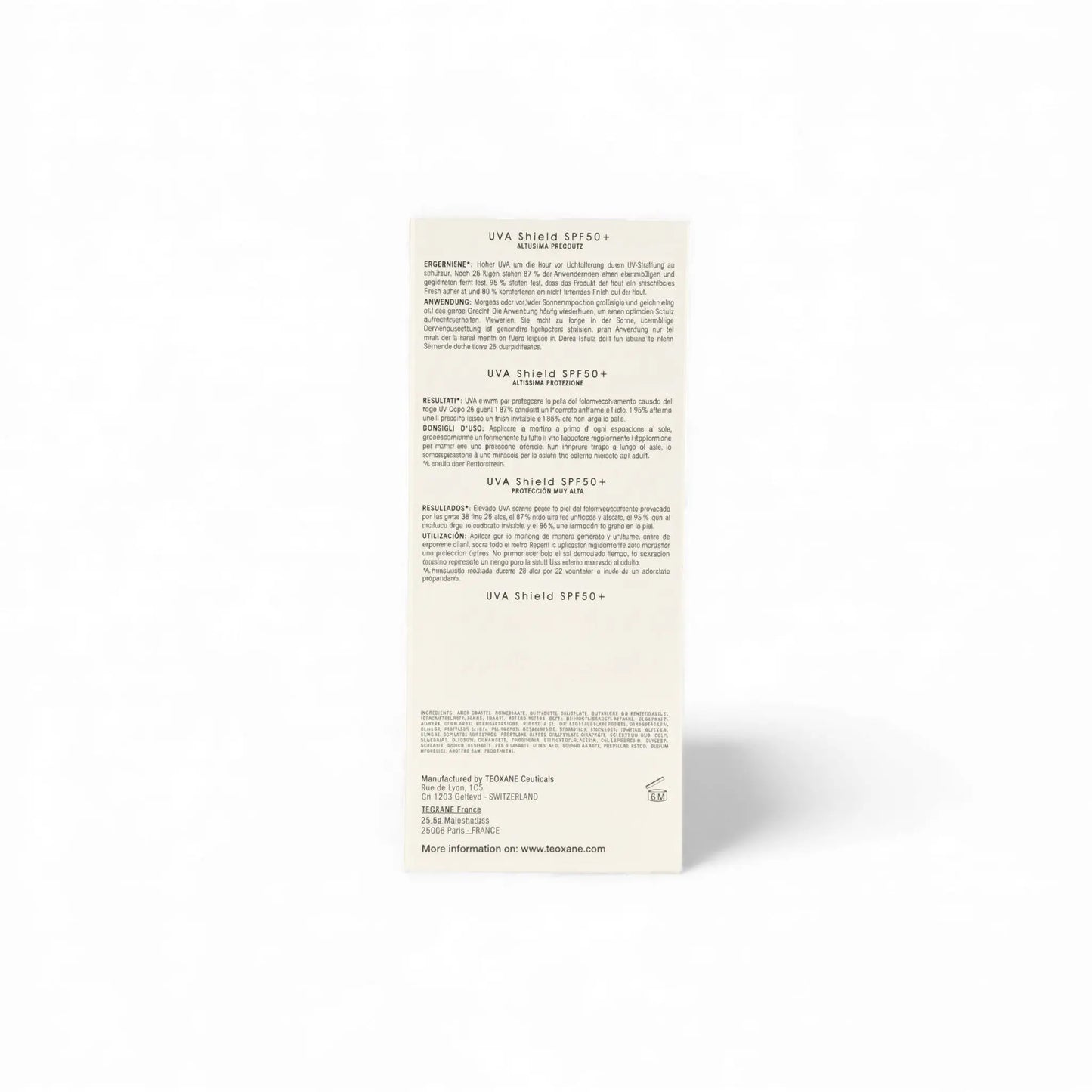 Teoxane UVA Shield SPF50+ 50ml 