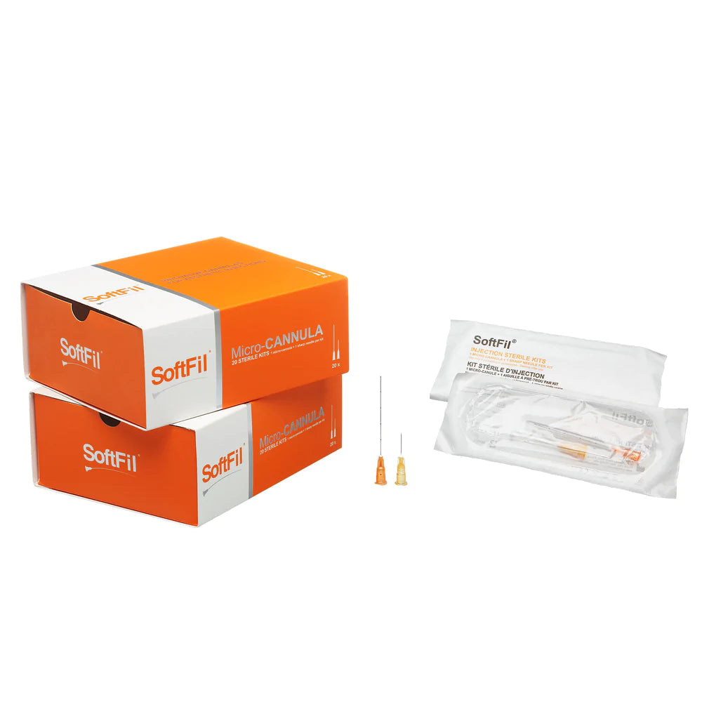 SOFTFIL PRECISION MICRO CANNULAS (25G, 40MM) (BOX OF 20 KITS)